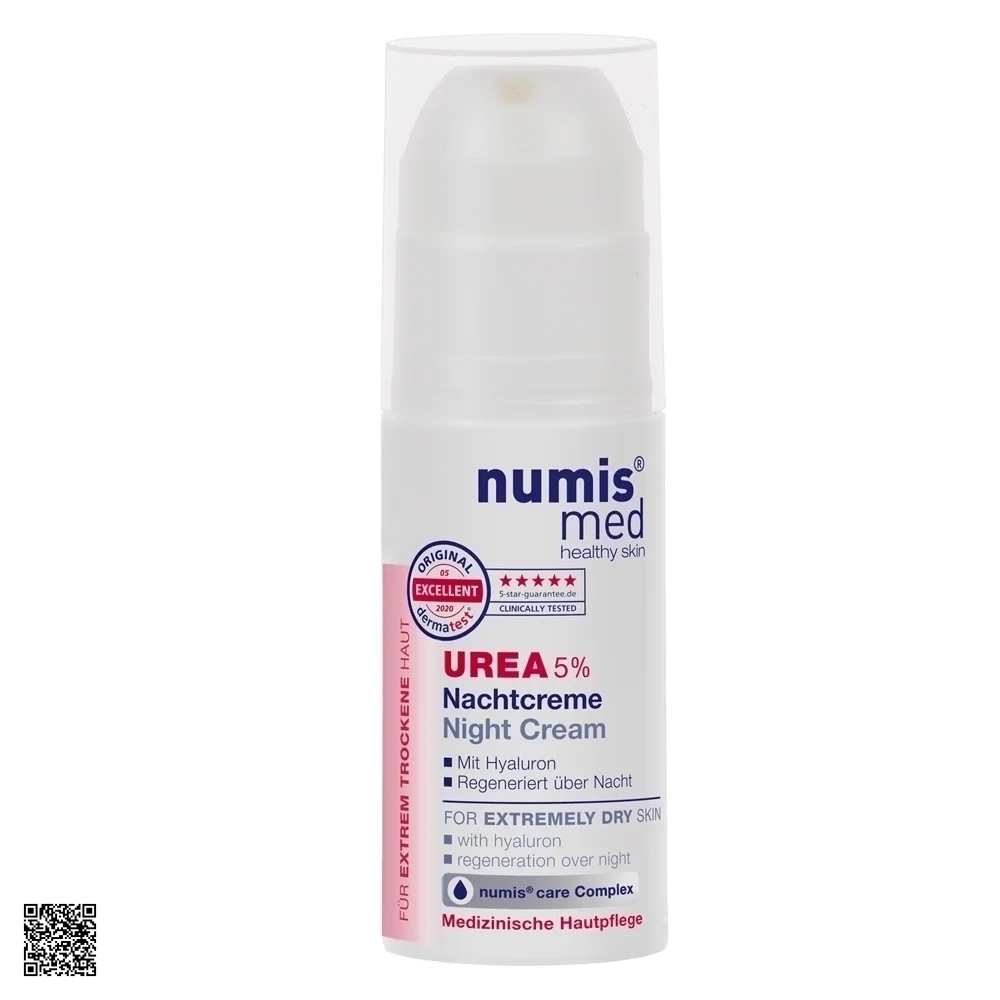 Numis Med Night Cream Urea 5% - Kem Dưỡng Da Ban Đêm