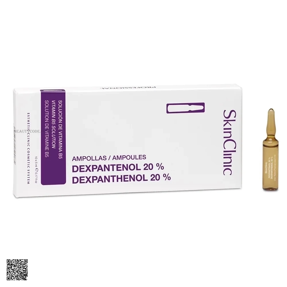 SkinClinic Dexpantenol 20% - Tinh Chất Phục Hồi Chuyên Sâu Cho Da & Tóc
