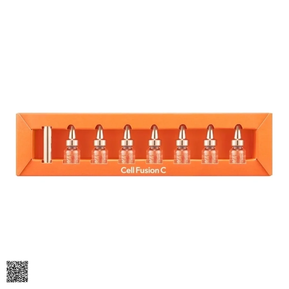 Cell Fusion C Salmon PDRN Ampoule - Ampoule Giảm Nhăn, Cải Thiện Tình Trạng Lão Hoá (7 Lọ x 2ml)