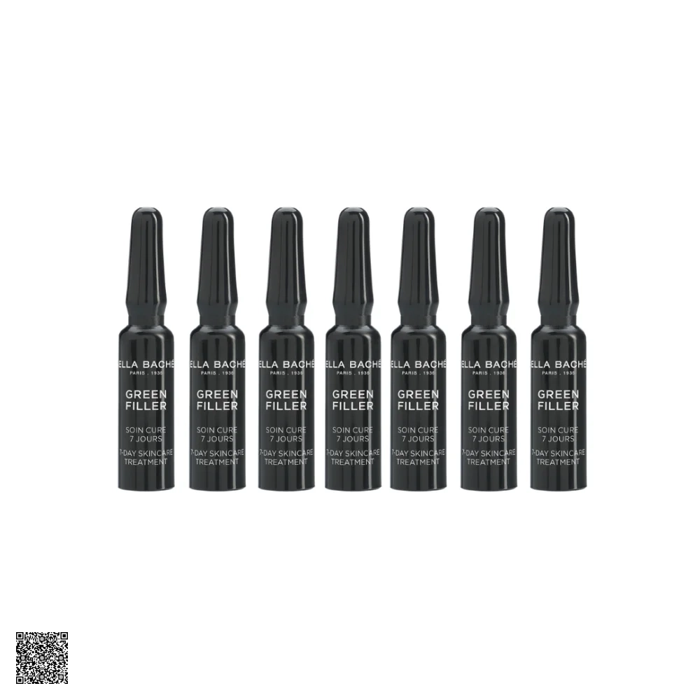 Ella Bache Green Filler 7-Days Skincare Treatment - Tinh Chất Căng Mịn, Săn Chắc Da (7 Ống x 1.2ml)