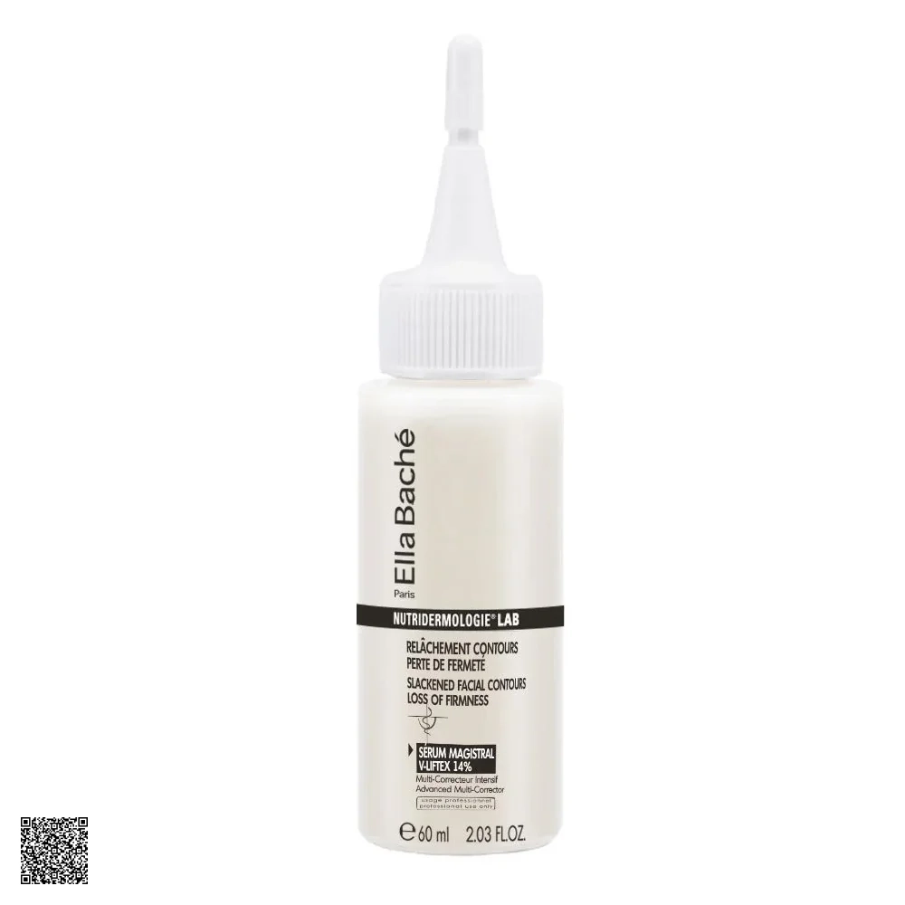 Ella Bache Nutridermologie Lab Magistral Serum V-Liftex 14% - Huyết Thanh Săn Chắc Da Vùng Viên Hàm Và Cẩm Cổ (60ml)