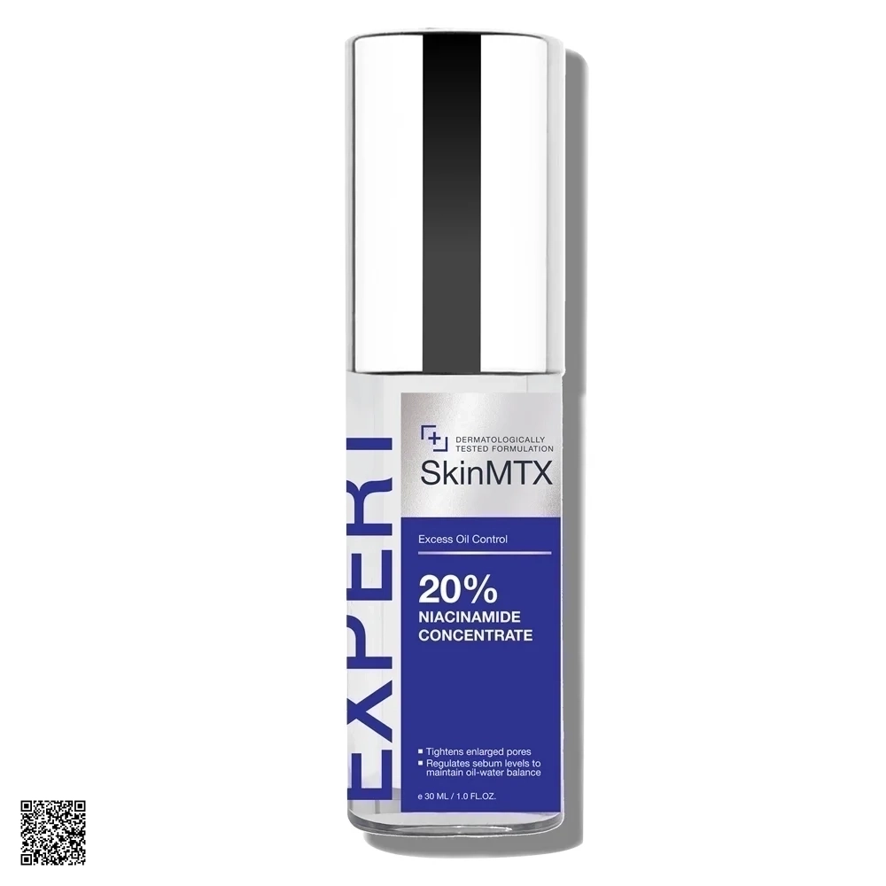 SkinMTX 20% Niacinamide Concentrate - Serum Kiềm Dầu, Se Khít Lỗ Chân Lông