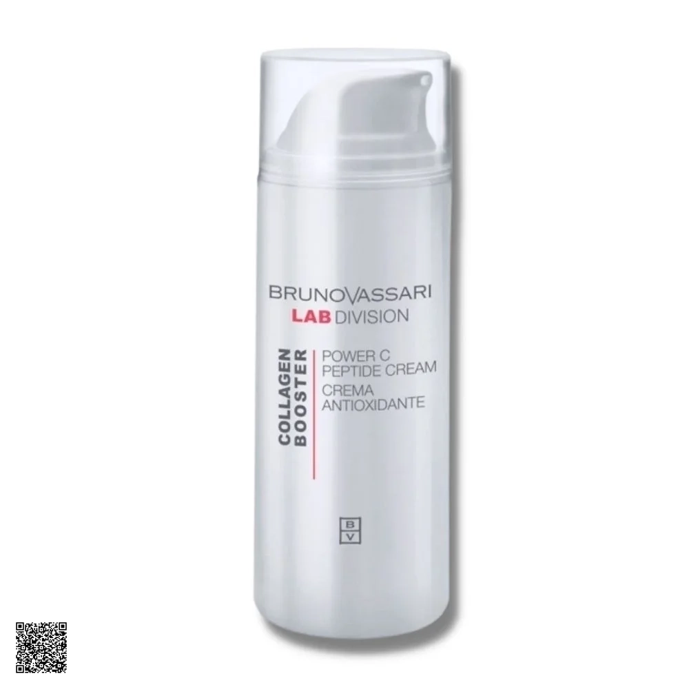 Bruno Vassari Collagen Booster Power C Peptides Cream - Kem Chống Oxy Hóa Cho Da Lão Hóa