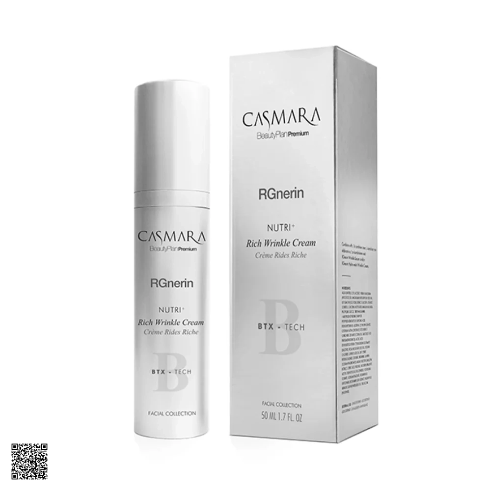 Casmara Rgnerin Nutri Rich Wrinkle Cream - Kem Xoá Nhăn Hiệu Ứng Botox
