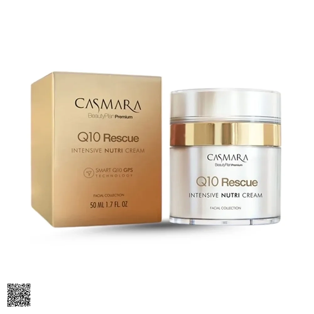Casmara Q10 Intensive Rescue Cream - Kem Q10 Tái Sinh Da Chùng Nhão