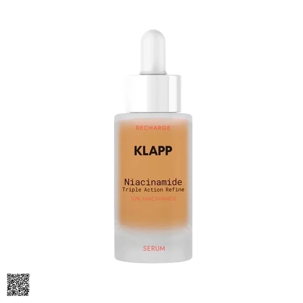 Klapp 10% Niacinamide Serum - Tinh Chất Trẻ Hóa, Se Khít Lỗ Chân Lông