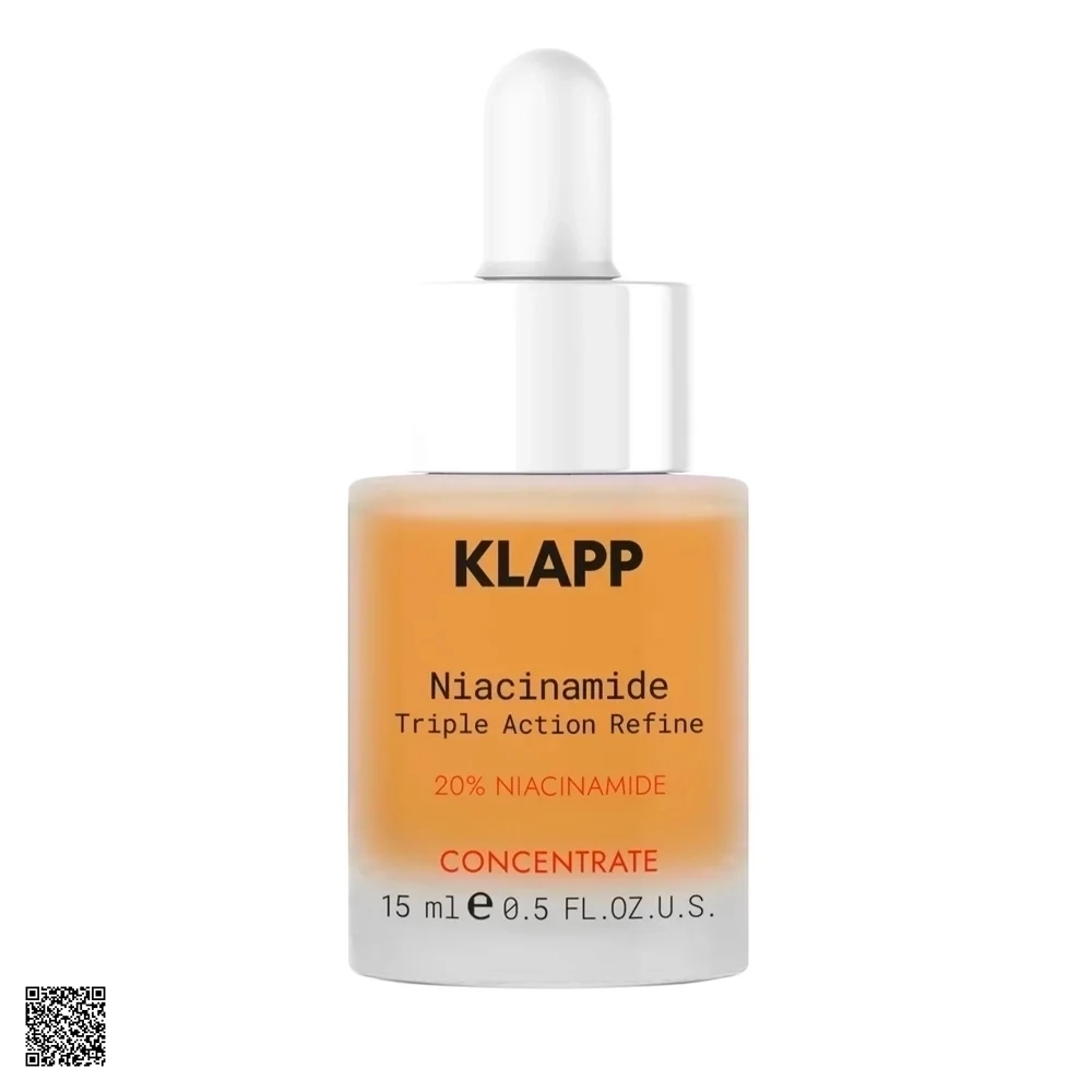 Klapp 20% Niacinamide Concentrate - Tinh Chất Trẻ Hóa, Se Khít Lỗ Chân Lông
