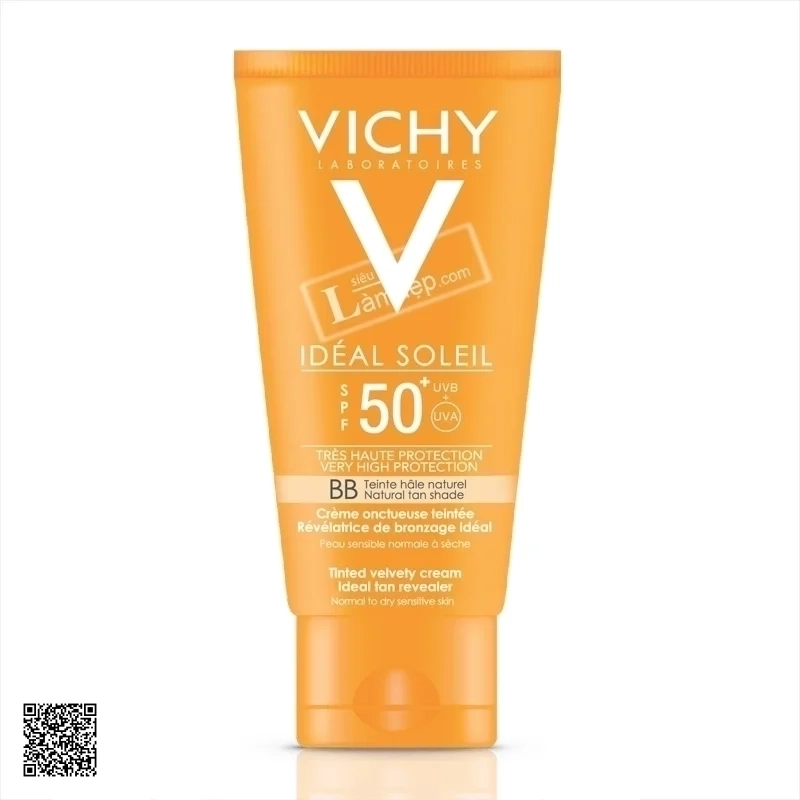 Kem Chống Nắng Không Gây Nhờn Rít Có Màu SPF50 Vichy 50ml