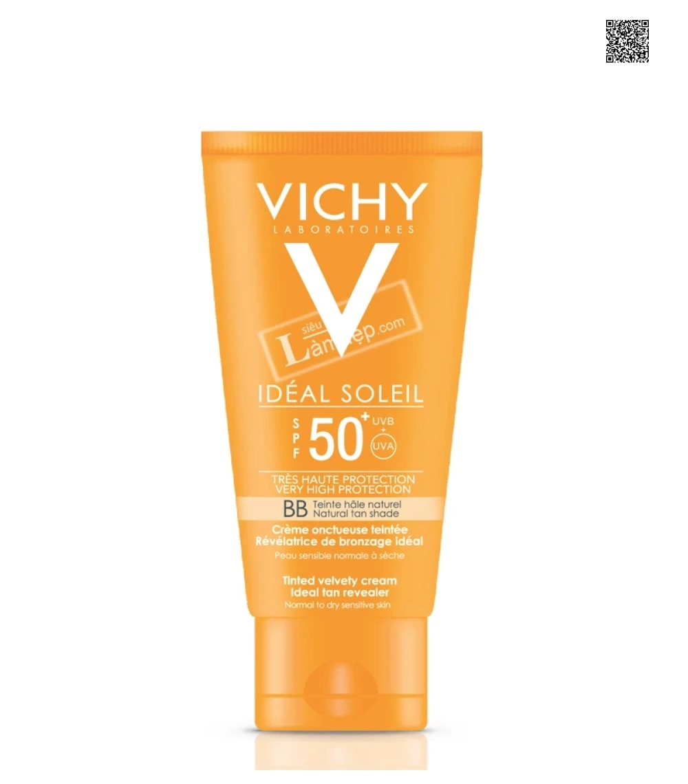 Kem Chống Nắng Không Gây Nhờn Rít Có Màu SPF50 Vichy 50ml