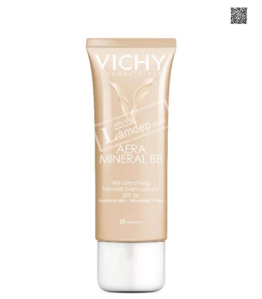 Kem Lót Nền Che Khuyết Điểm Và Chống Nắng Vichy Aera Mineral BB 50ml