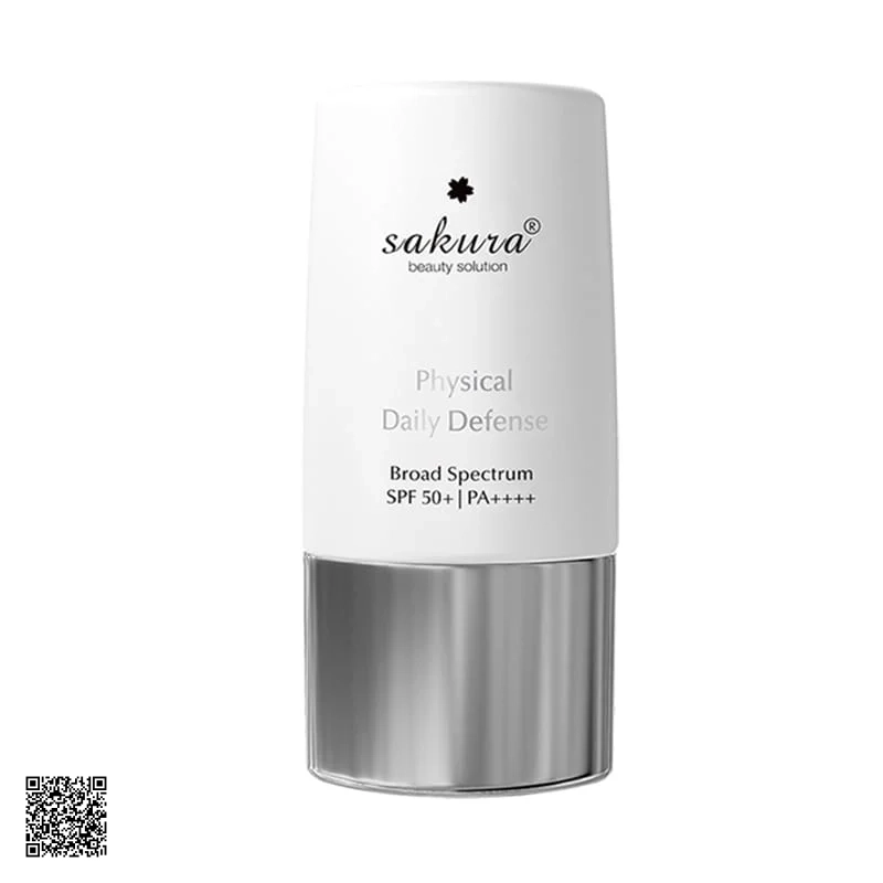 Sakura Physical Daily Defense SPF50+ PA++++ - Nhũ Tương Chống Nắng Vật Lý (60gr)