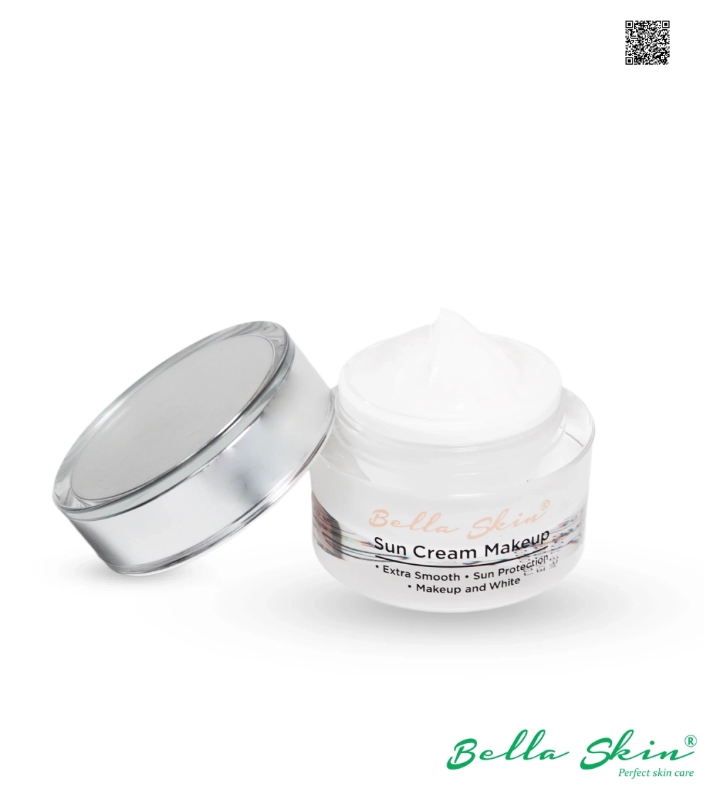 Kem Trang Điểm Chống Nắng Sun Cream Makeup với SPF 45 Bella Skin