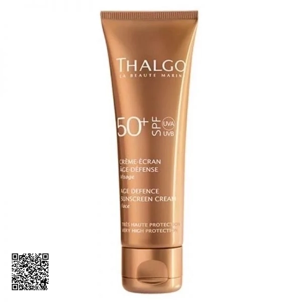 Thalgo Age Defence Sunscreen Cream SPF50+ - Kem Chống Nắng Từ Pháp