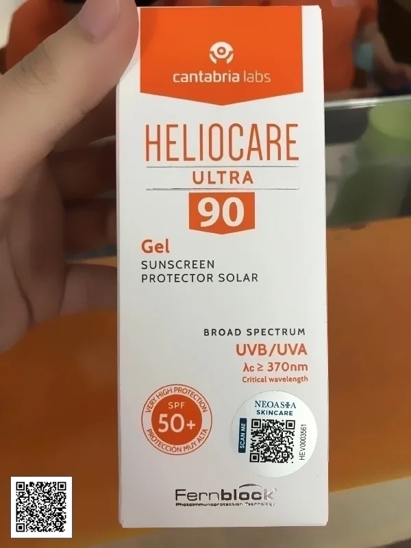Heliocare Ultra Gel SPF90 - Gel Chống Nắng Cho Da Nhờn Mụn