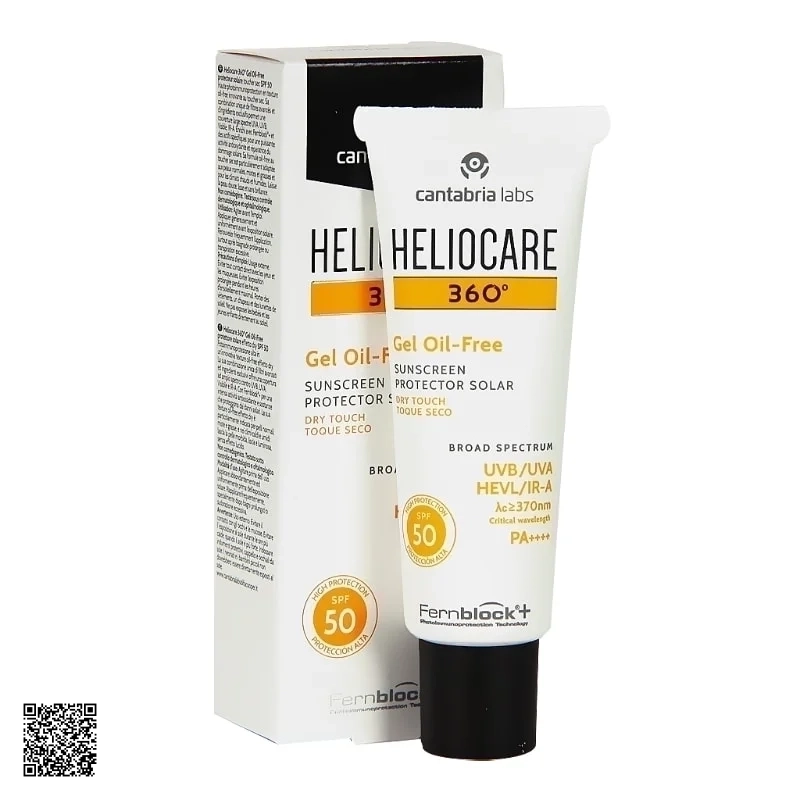 Heliocare 360° Gel Oil-Free SPF50 - Gel Chống Nắng Chính Hãng