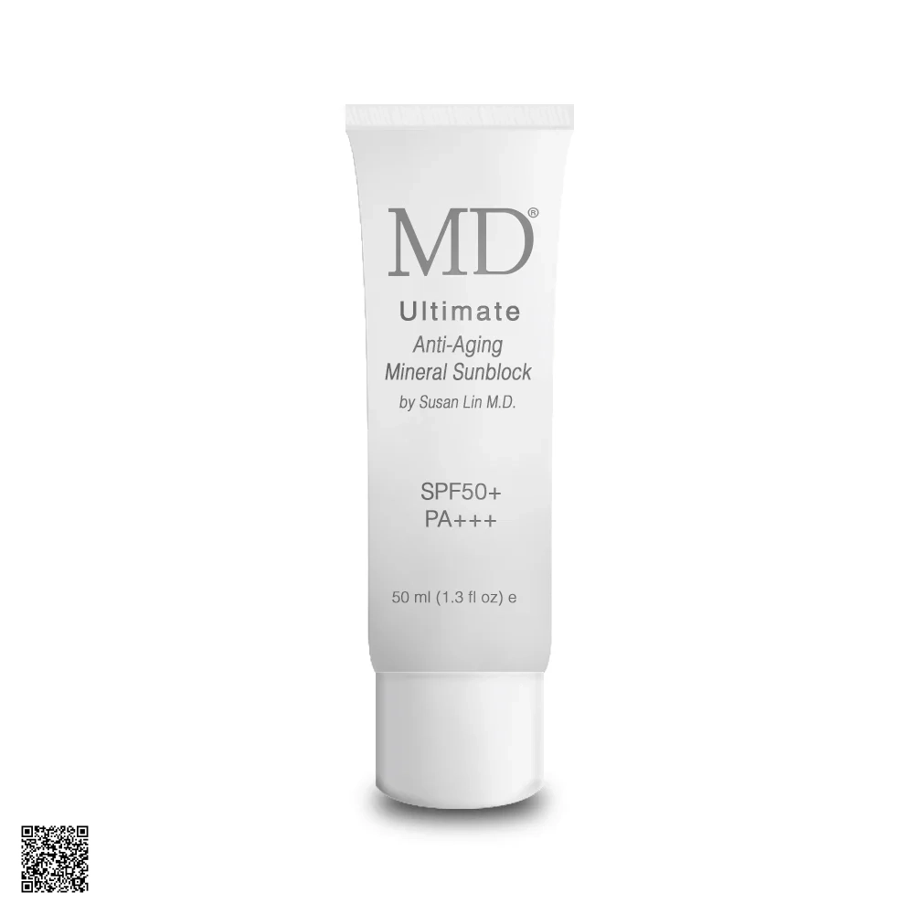 MD Ultimate Anti-Aging Mineral Sunblock SPF50+ PA+++ - Kem Trang Điểm Chống Nắng