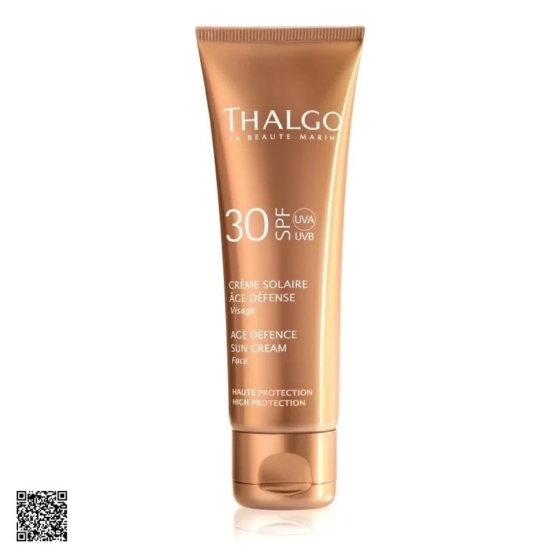 Thalgo Age Defence Sun Cream SPF30+ - Kem Chống Nắng Pháp