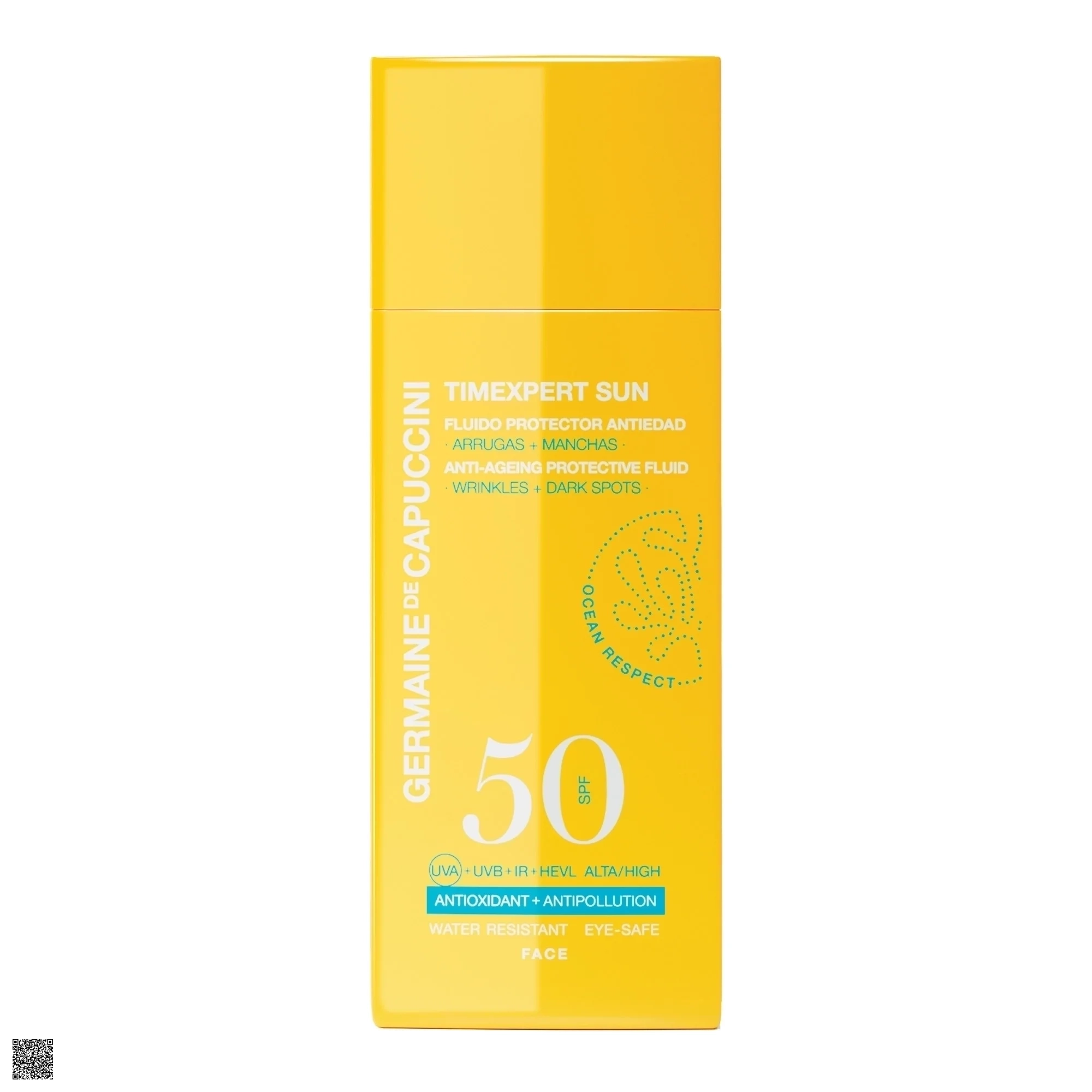 Timexpert Sun Anti-Ageing Protective Fluid SPF50 Germaine De Capuccini - Nhũ Tương Chống Nắng Sinh Học