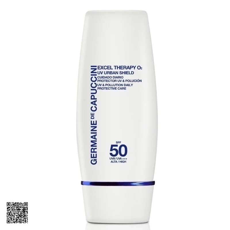 Excel Therapy O2 Uv Urban Shield SPF50 Germaine De Capuccini - Kem Chống Nắng