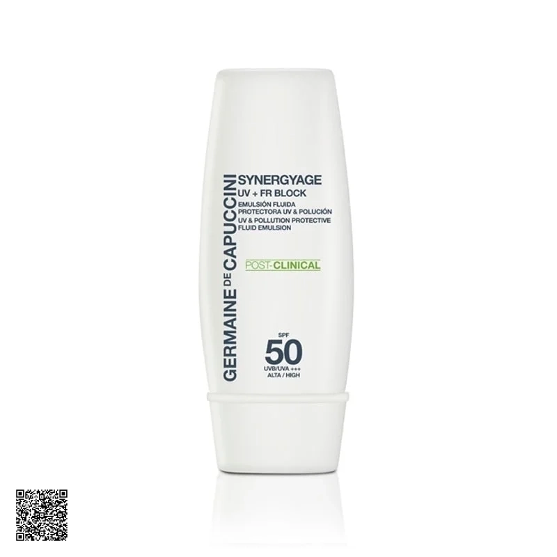 Kem Chống Nắng Cho Da Tổn Thương Synergyage UV FR Block SPF50 Germaine De Capuccini