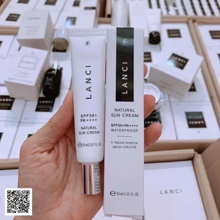 Kem Chống Nắng Lanci Natural Sun Cream SPF50+ PA++++ Hàn Quốc 30ml