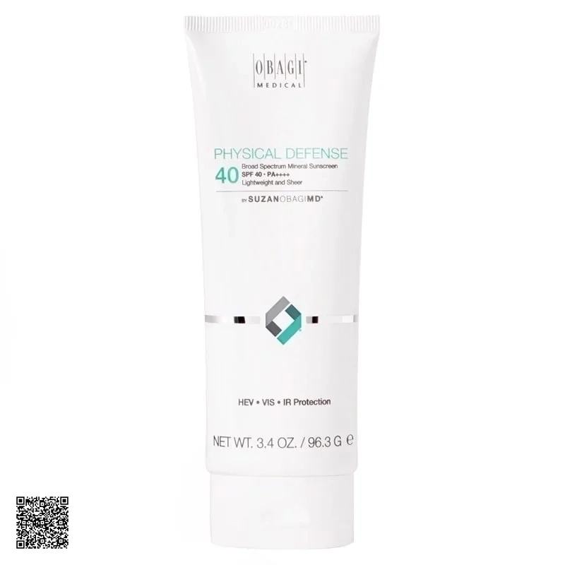 Kem Chống Nắng Vật Lý Obagi SuzanObagiMD Physical Defense Broad Spectrum SPF40 PA++++