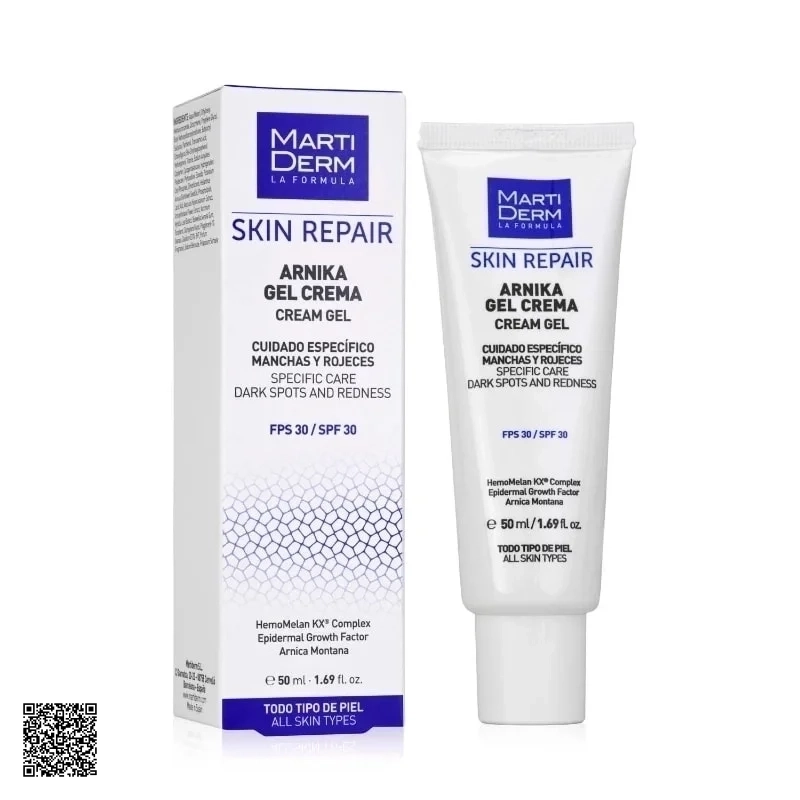 Kem Chống Nắng Phục Hồi Da Sau Thẩm Mỹ MartiDerm Skin Repair Arnika Gel Cream FPS30