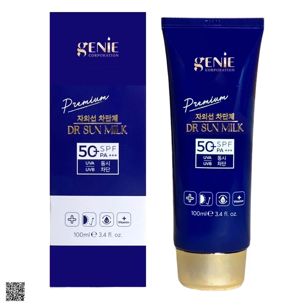 Genie Dr Sun Milk Premium SPF50 PA+++ - Kem Chống Nắng Vật Lý