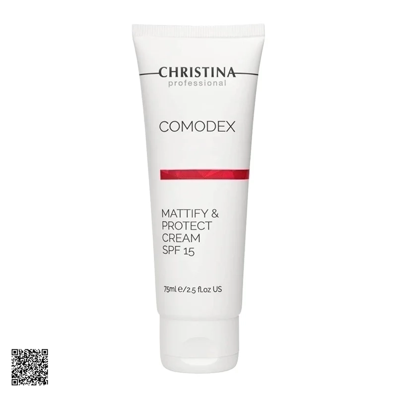 Kem Chống Nắng Cho Da Mụn Christina Comodex Mattify & Protect Cream SPF15