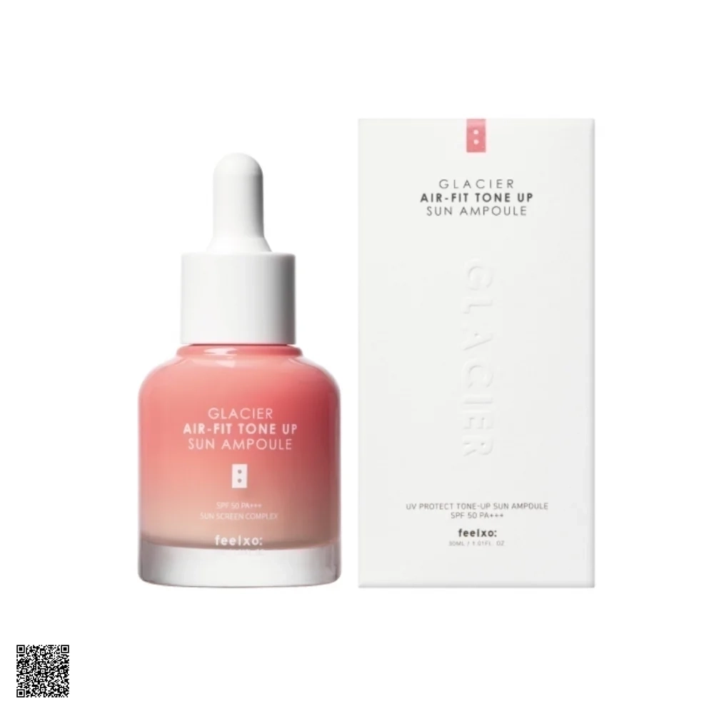 Serum Chống Nắng Dưỡng Trắng Da Feelxo Glacier Air-Fit Tone Up Sun Ampoule SPF50 PA+++