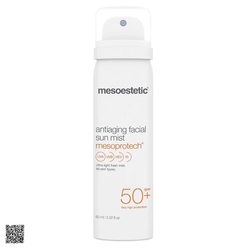 Xịt Chống Nắng Mesoestetic Mesoprotech Antiaging Facial Sun Mist SPF50+