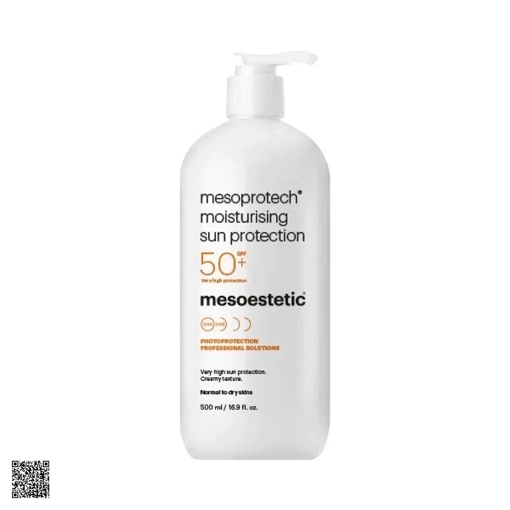 Mesoestetic Moisturising Sun Protection SPF50+ - Kem Chống Nắng Dưỡng Ẩm (500ml)