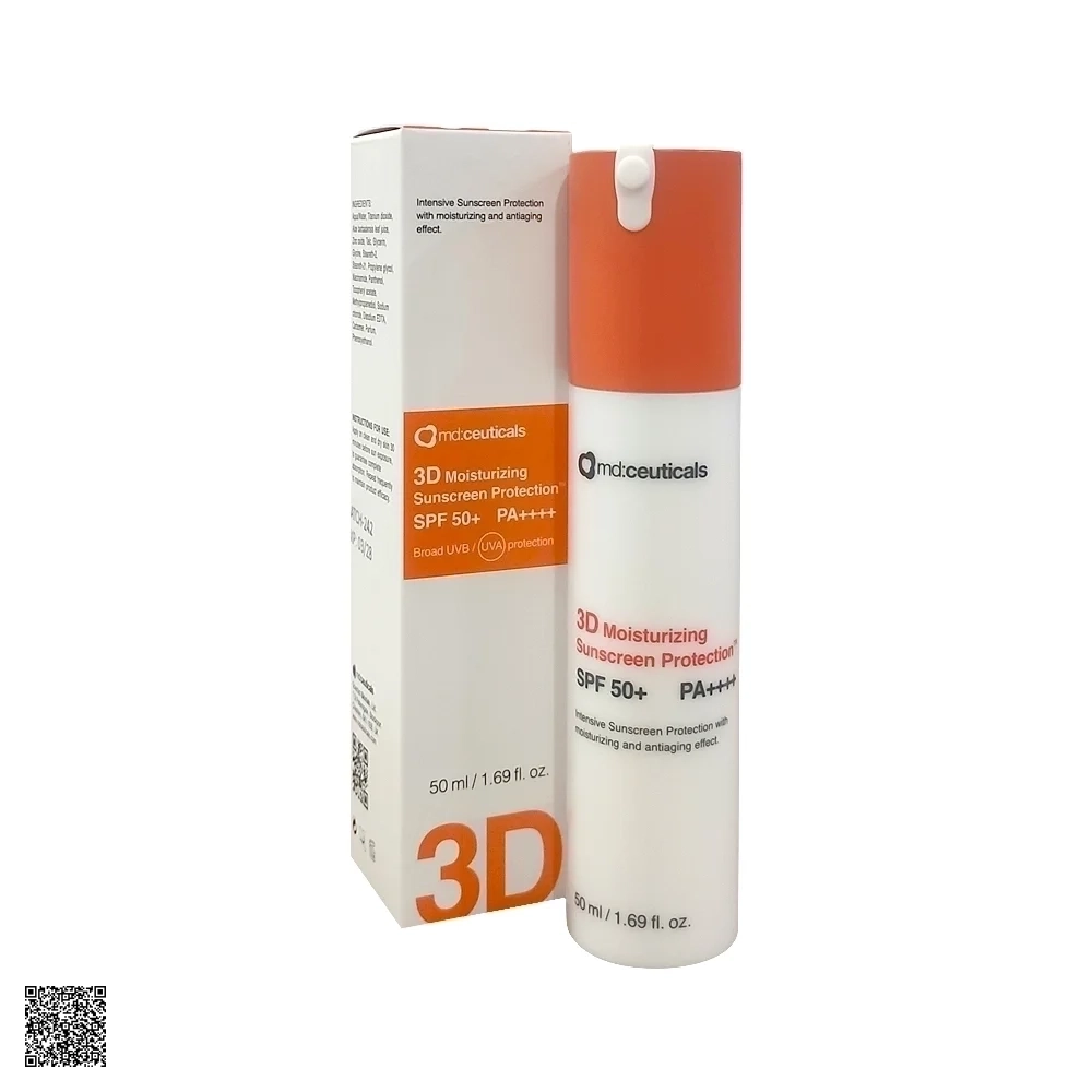 MD:Ceuticals 3D Moisturizing Sunscreen Protection SPF50+ - Kem Chống Nắng Dưỡng Ẩm Bảo Vệ Da Sau Laser