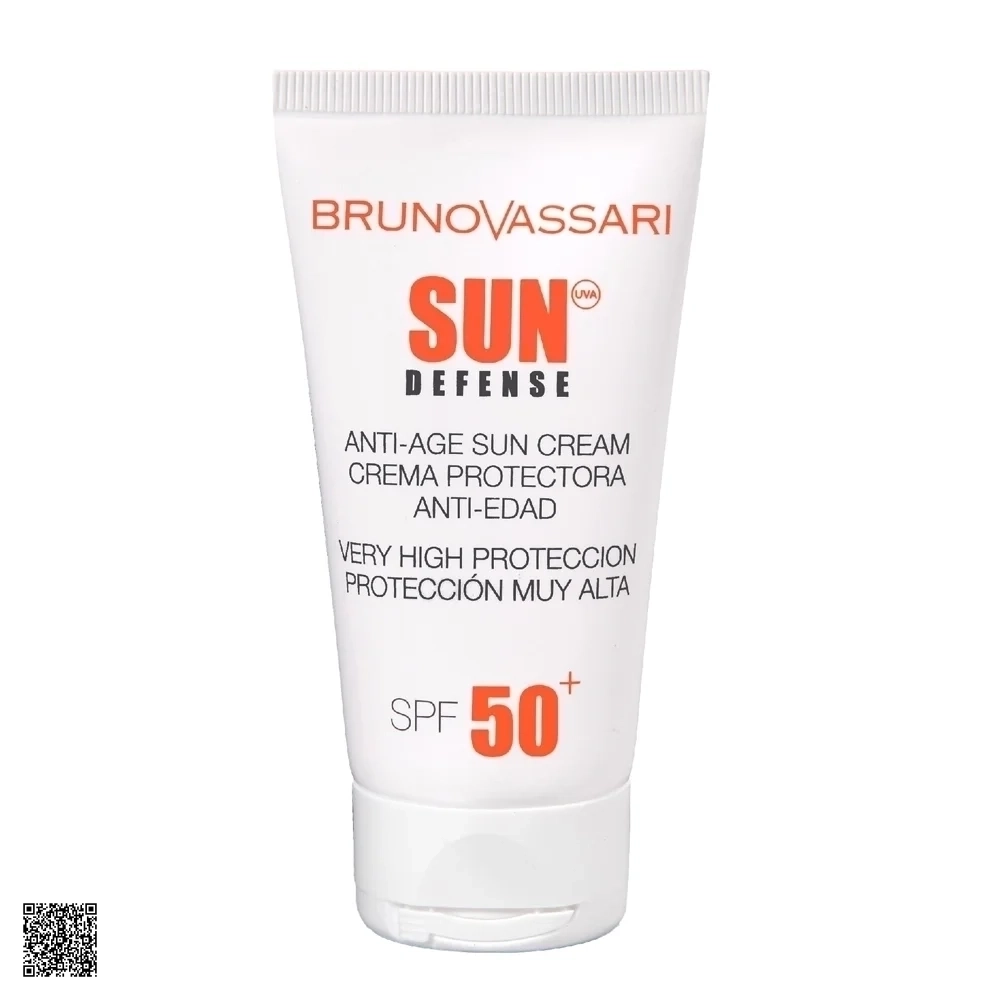 Bruno Vassari Sun Defense Anti-Age Sun Cream SPF50+ - Kem Chống Nắng Ngừa Nếp Nhăn