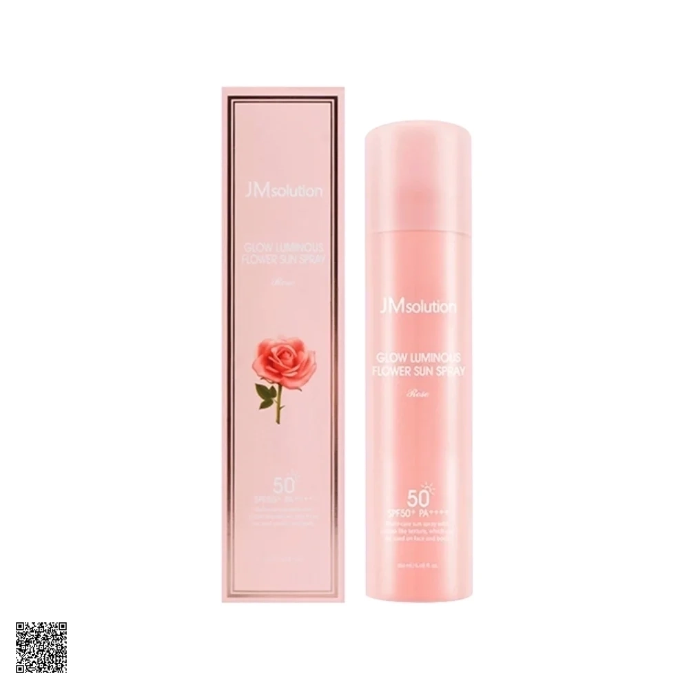 Xịt Chống Nắng Từ Hoa Hồng JM Solution Glow Luminous Flower Sun Spray SPF50+ PA++++