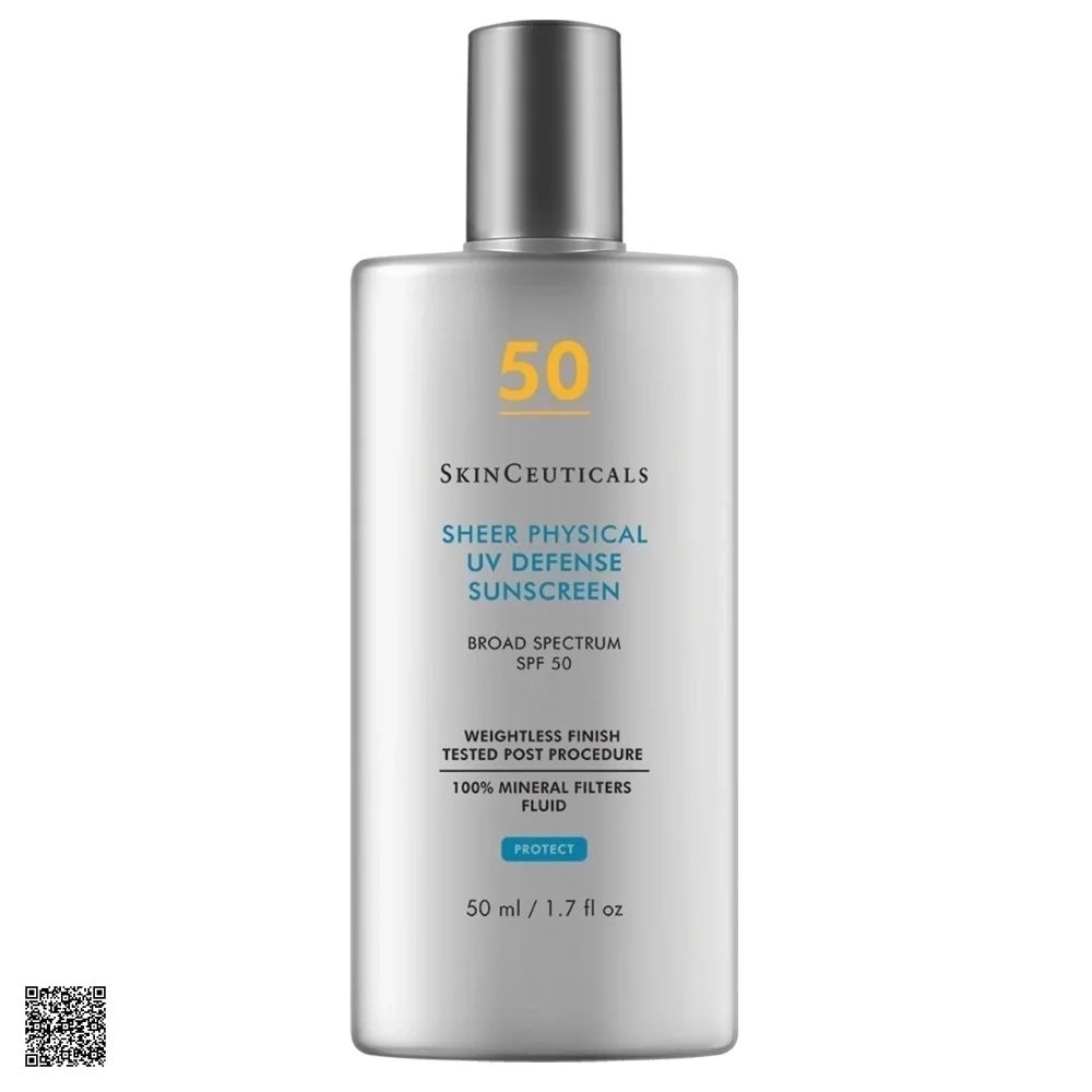 SkinCeuticals Sheer Physical UV Defense Sunscreen SPF50 - Kem Chống Nắng Vật Lý