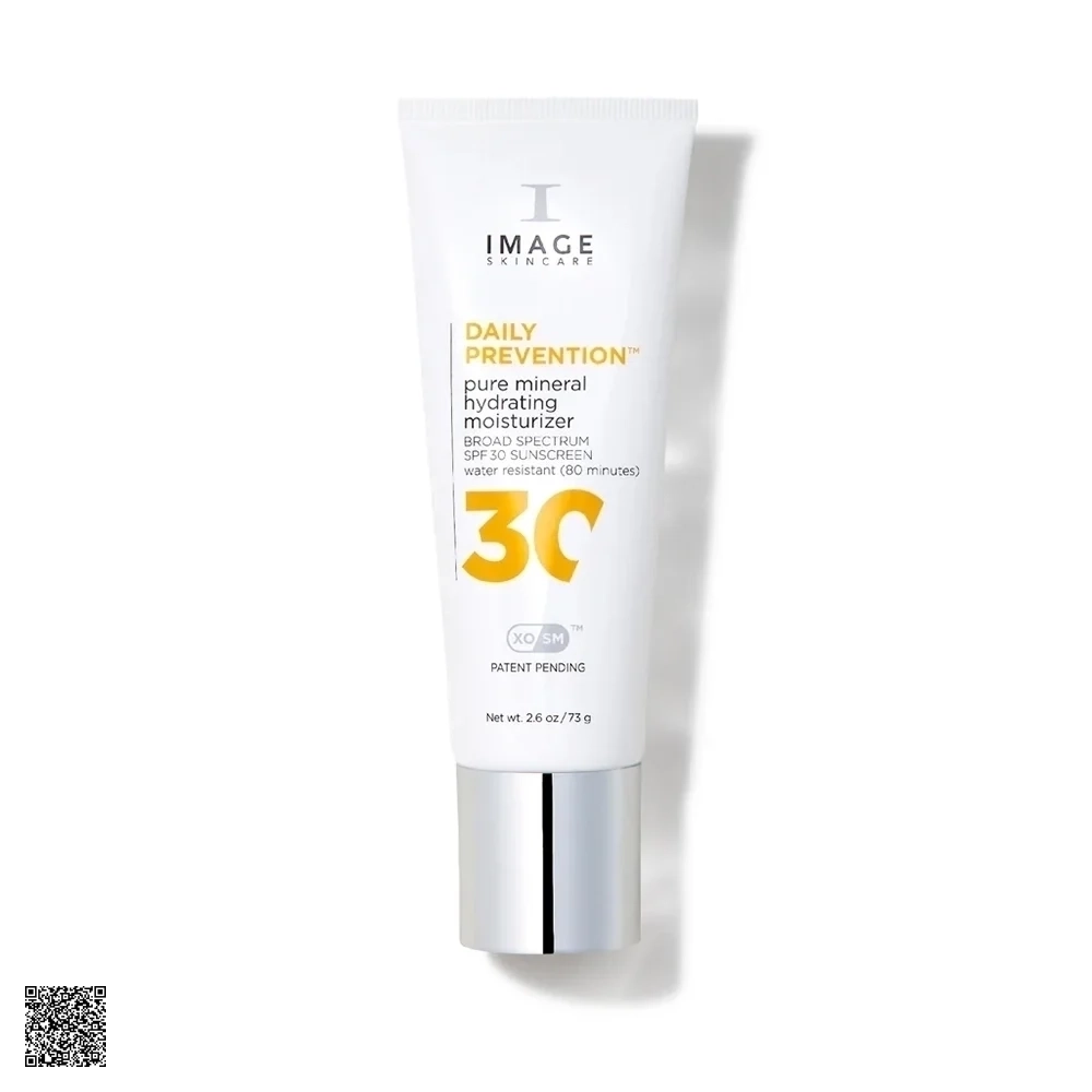 Image Skincare Daily Prevention Pure Mineral Hydrating Moisturizer SPF30 - Kem Chống Nắng Cho Da Khô (73gr)