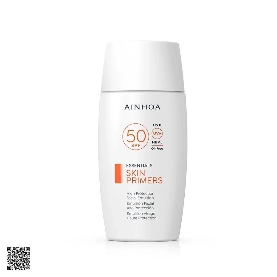 AINHOA Skin Primers High Protection Facial Emulsion SPF50 - Kem Chống Nắng