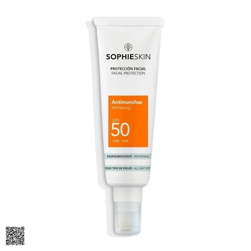 Sophieskin Facial Protection Antimanchas Whitening SPF50 - Kem Chống Nắng
