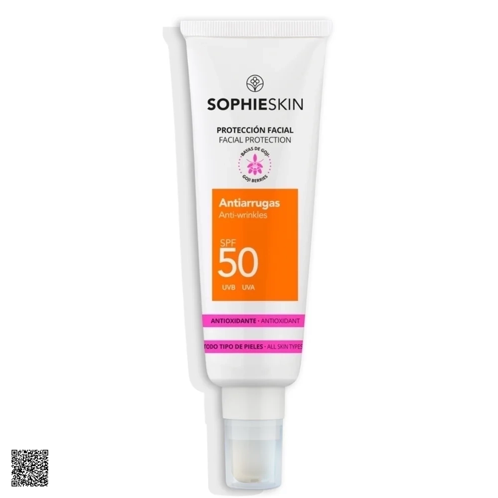 Sophieskin Facial Protection Antiarrugas Anti-Wrinkles SPF50 - Kem Chống Nắng Cho Da Lão Hóa