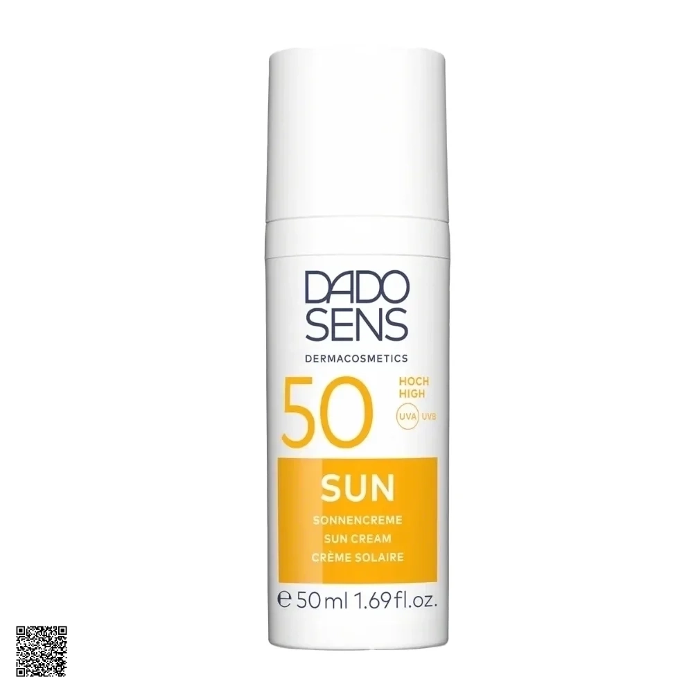 Dado Sens Sun Cream SPF50 - Kem Chống Nắng Cho Da Nhạy Cảm