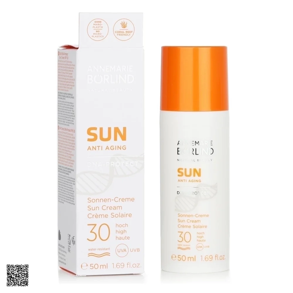 Annemarie Borlind Sun Anti Aging DNA-Protect Sun Cream SPF30 - Kem Chống Nắng Bảo Vệ Da