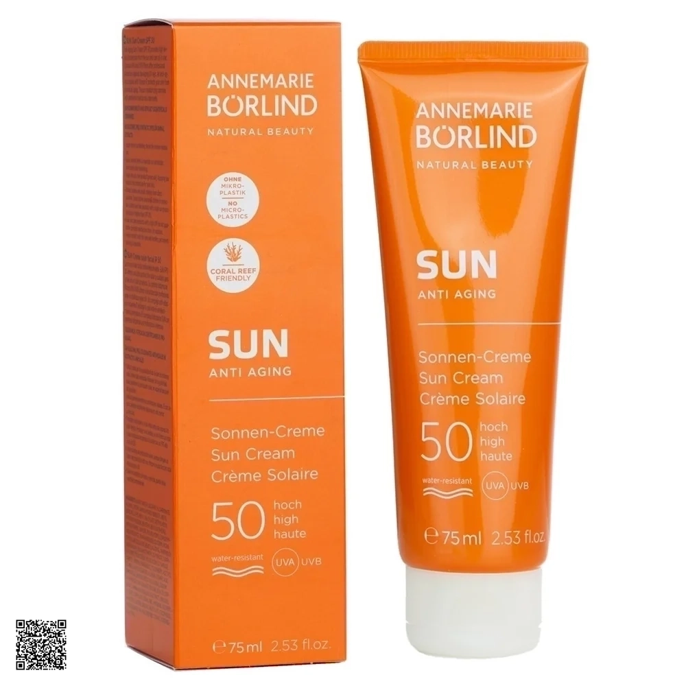 Annemarie Borlind Sun Anti Aging Sun Cream SPF50 - Kem Chống Nắng Ngừa Lão Hóa