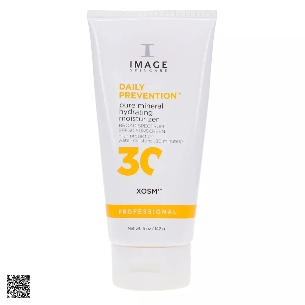 Image Skincare Daily Prevention Pure Mineral Hydrating Moisturizer SPF30 - Kem Chống Nắng Cho Da Khô (142gr)
