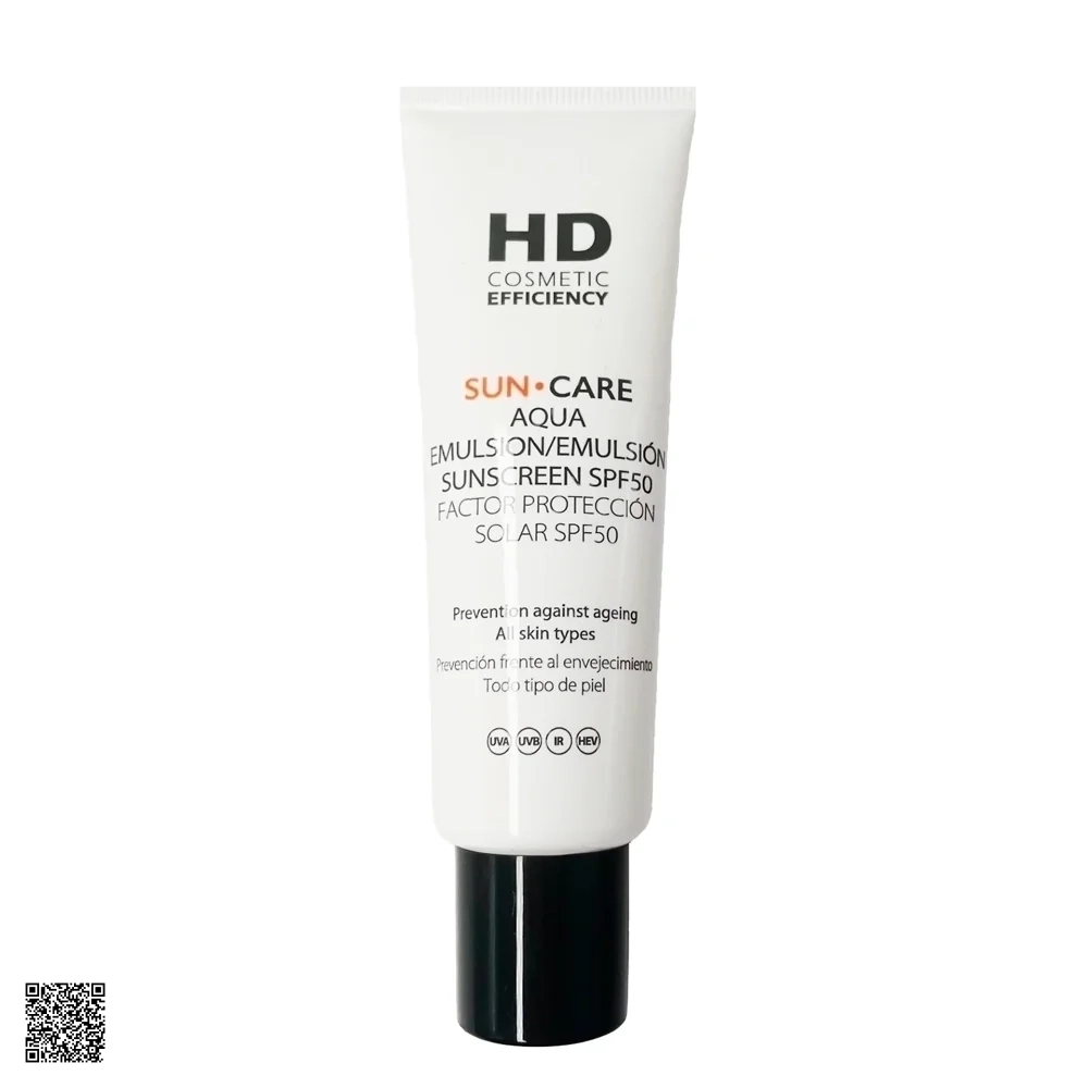 HD Cosmetic Efficiency Sun Care Aqua Emulsion SPF50+ - Kem Chống Nắng