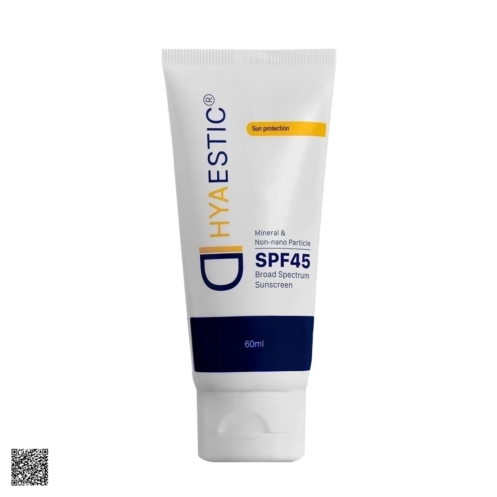 Hyaestic Mineral & Non-Nano Particle SPF45 - Kem Chống Nắng Vật Lý Dưỡng Ẩm Tự Nhiên