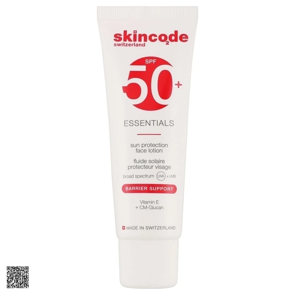 Skincode Essentials Sun Protection Face Lotion SPF50 - Kem Chống Nắng Cho Da Treatment (50ml)