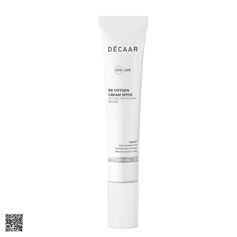 Décaar BB Oxygen Cream SPF50 - Kem Chống Nắng Dẫn Xuất Oxy Tươi (Màu Nude - 50ml)