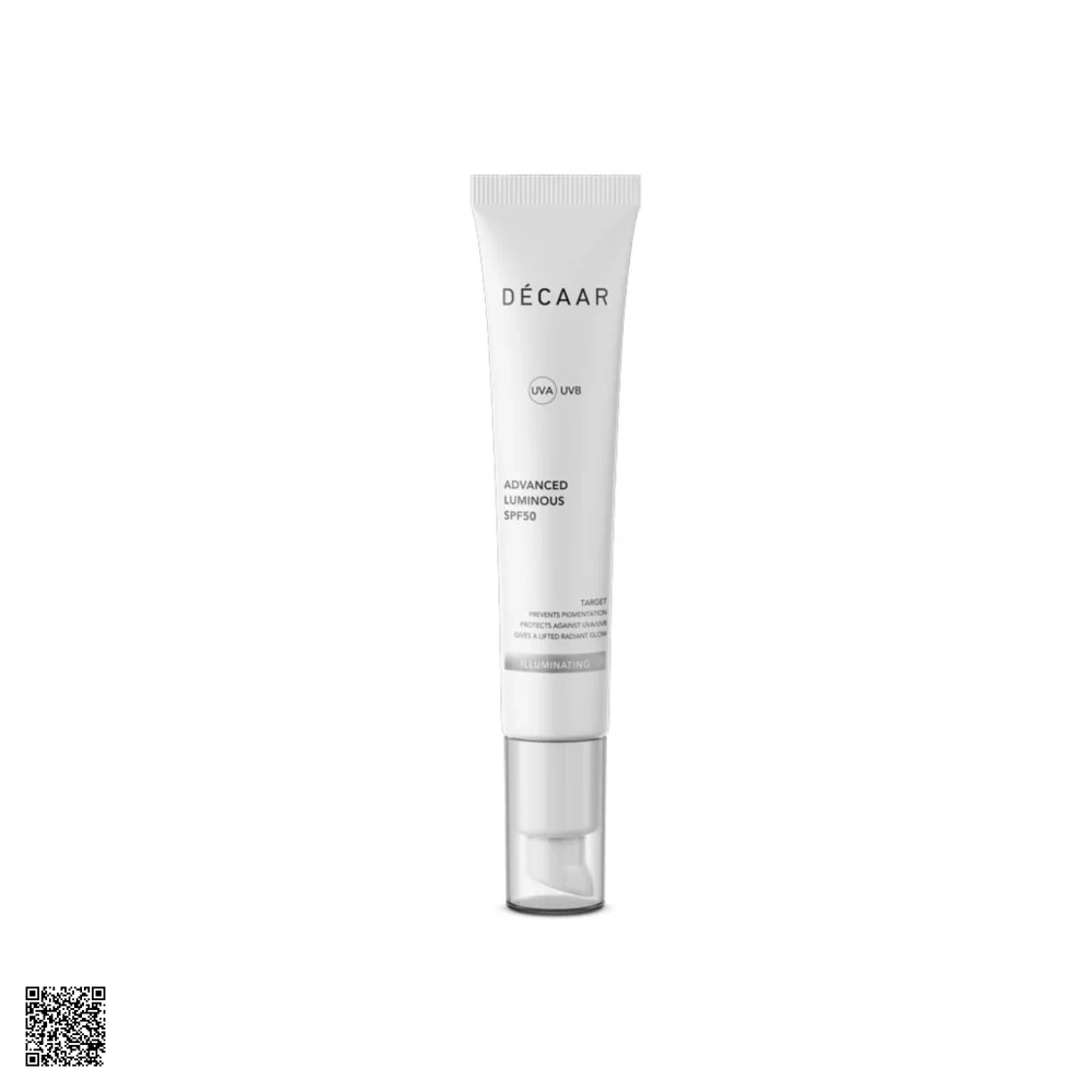 Décaar Advanced Luminous SPF50 - Kem Chống Nắng Dưỡng Trắng Da (50ml)