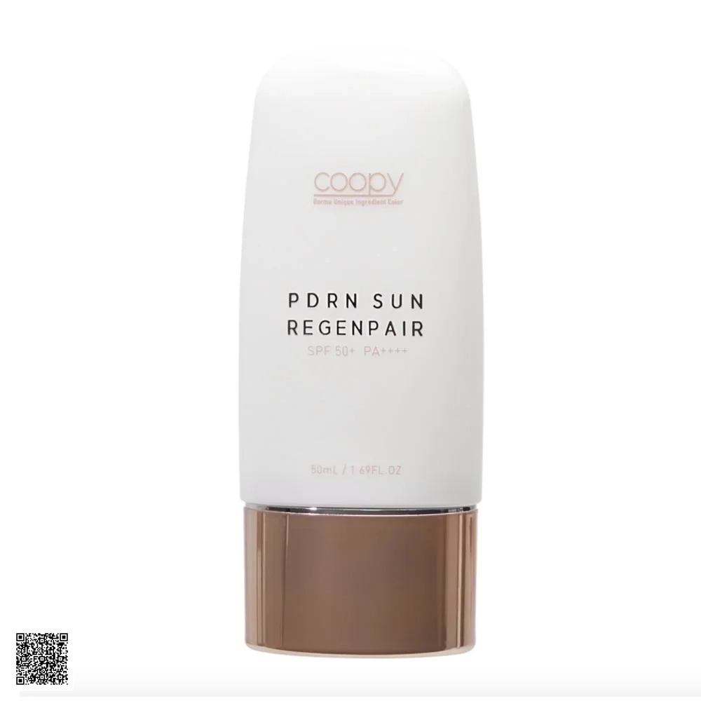 COOPY PDRN Sun Regenpair SPF50+ PA++++ - Kem Chống Nắng Tái Tạo Da, Nâng Tone Chiết Xuất D.N.A Cá Hồi